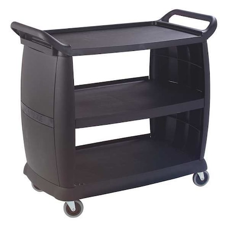 Large Bussing and Transport Cart, Black MPN:CC224303
