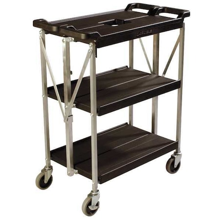 Folding Cart, 29 1/2 in L, Plastic MPN:SBC152103