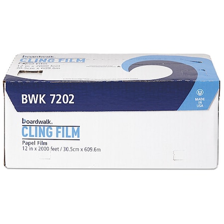 Film Wrap, Plastic, Standard, 2000 ft., 12