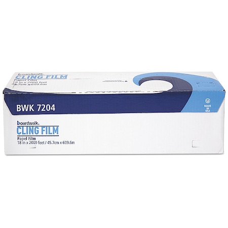 Film Wrap, Plastic, Standard, 2000 ft., 18