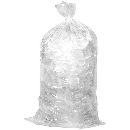 Unprinted Ice Bags, 8 lb, 20 in, PK1000 MPN:5DTW1