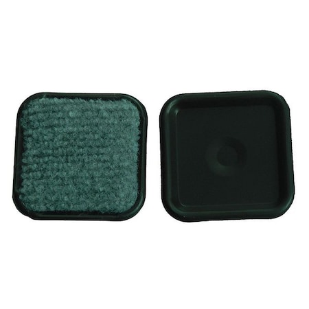 Furniture Caster Cups, Square, 2-1/2