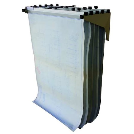 Drop/Lift Wall Rack, For 12 Clamps (Not included) MPN:4KH74