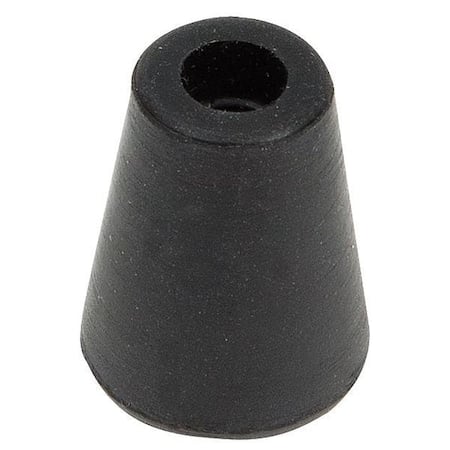 Protective Leg Tip, SlipOn, Rd, 15/64
