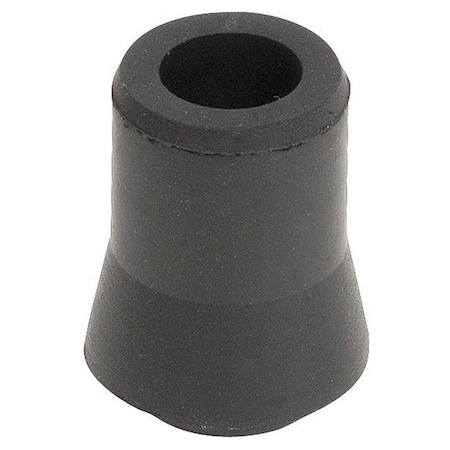 Protective Leg Tip, SlipOn, Rd, 23/64