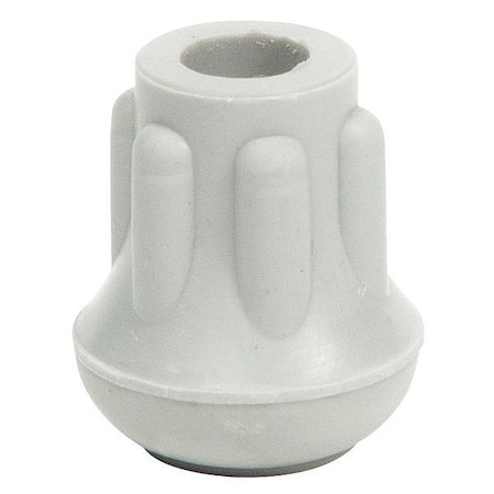 Protective Leg Tip, SlipOn, Rd, 13/32
