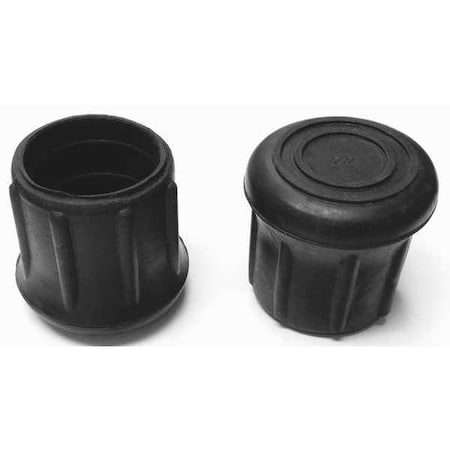 Protective Leg Tip, SlipOn, Rd, 1-7/32, PK10 MPN:LTB 22BN