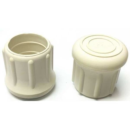 Protective Leg Tip, SlipOn, Rd, 1-7/32, PK10 MPN:LTB 22WN