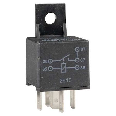 Auto Relay, Make and Break, 40A @ 12V, B2 MPN:5ZMU4