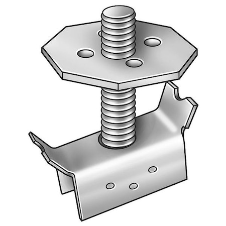 Grating Clip, Mount, 1-2 Bar H, PK20 MPN:SSGM X 5