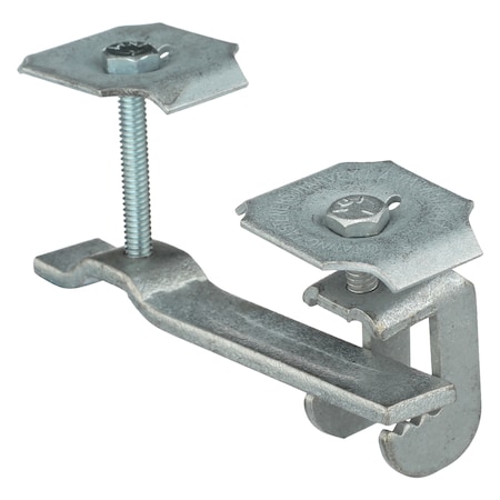 Grating Clip, For Screw Size 1/4 in, Carbon Steel, Galvanized, 10 PK MPN:WGP-1/GG-1A