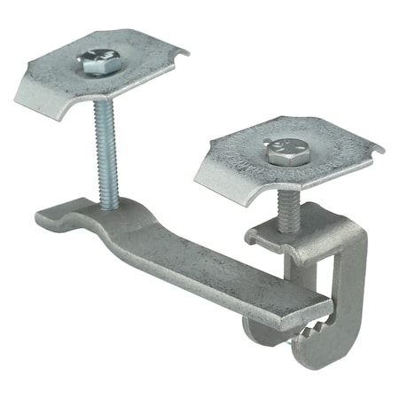 Grating Clip, For Screw Size 1/4 in, Carbon Steel, Galvanized, 10 PK MPN:WGP-1/GG-1B