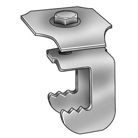 Grating Clip, For Screw Size 1/4 in, 316 Stainless Steel, 50 PK MPN:WSSGG1B