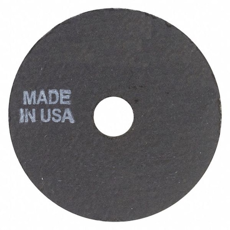 Abrasive Cut-Off Wheel, Type 1, 3 in Dia, 0.0625 in Thick, 3/8 in Arbor Hole Size, Aluminum Oxide MPN:05539509263