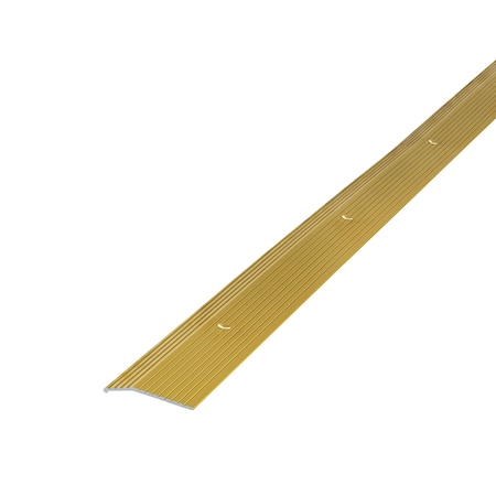 Carpet Edging Bar, Aluminum, Gold, 72 In L MPN:1VZT8