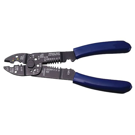 Crimping Tool, 6 Way, 8 1/4 In MPN:24C969