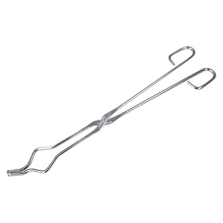 Crucible Tongs, 18 In, Nickel Plated Steel MPN:5ZPT6