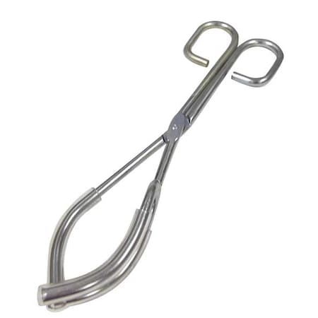 Coated Beaker Tongs, 3 Jaw, Plated Steel MPN:5ZPV6