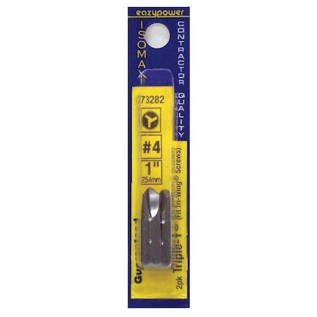 Triple-Y® Insert Bit Set, Pieces 2, No 4 MPN:73282