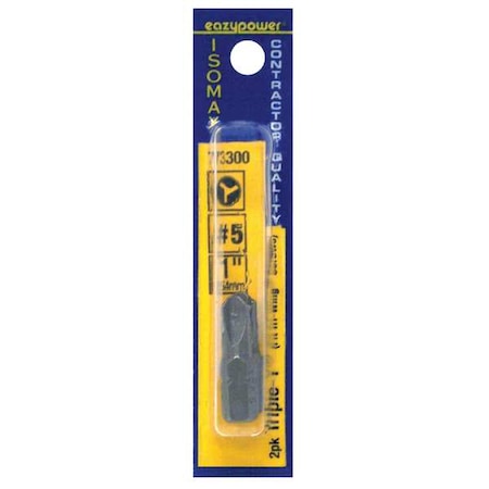 Triple-Y® Insert Bit Set, Pieces 2, No 5 MPN:73300