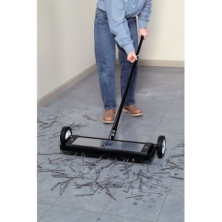 Magnetic Sweeper w/Release, 160 lb, 30-1/4 MPN:MFSM24RX