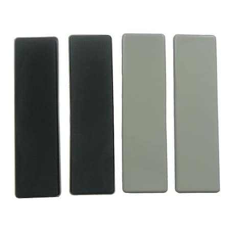 Furniture Glides, Self-Stick, Rect, 9