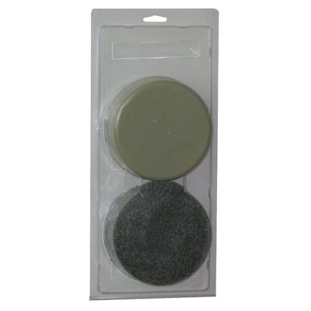 Furniture Glides, Self-Stick, Round, 5