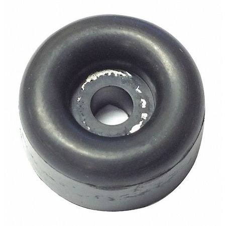 Bumper, Rubber, Black, 13/32