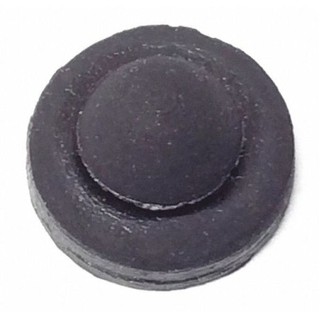 Bumper, Rubber, Black, 13/32