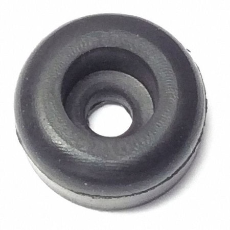 Bumper, Rubber, Black, 1/4