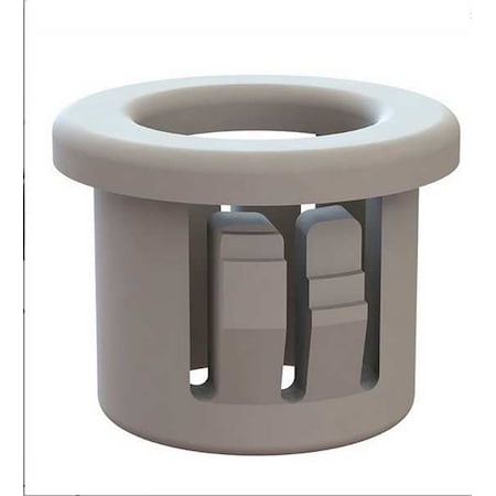 Bushing, White, 0.437 in Hole Dia, PK25 MPN:1EMB8
