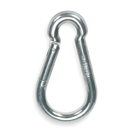 Carabiner, Steel, 11/32 in Eye Dia MPN:1RCB7