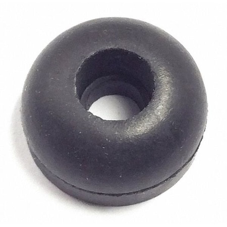 Bumper, Rubber, Black, 5/16