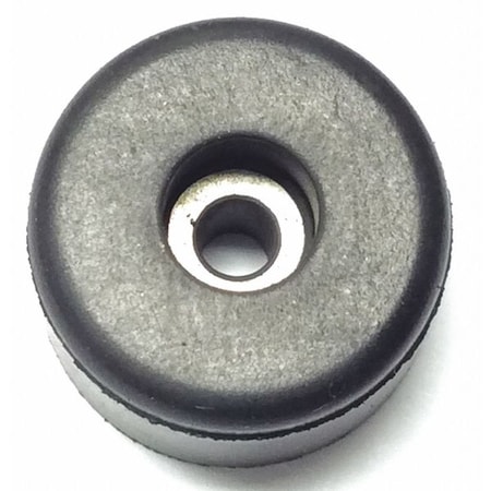 Bumper, Rubber, Black, 7/16