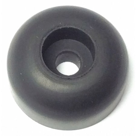 Bumper, Rubber, Black, 3/8