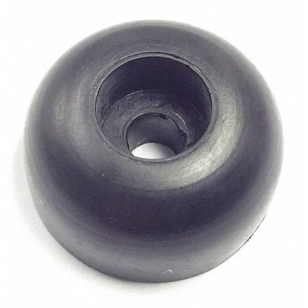 Bumper, Rubber, Black, 3/8
