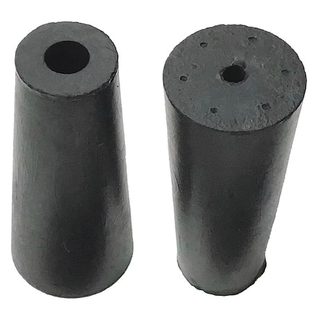 Bumper, Rubber, Black, 2-1/4