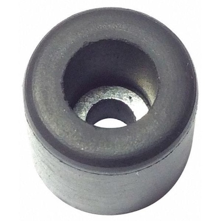 Bumper, Rubber, Black, 17/32