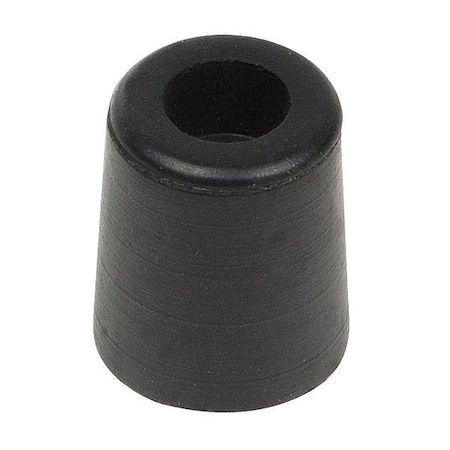 Bumper, Rubber, Black, 3/4