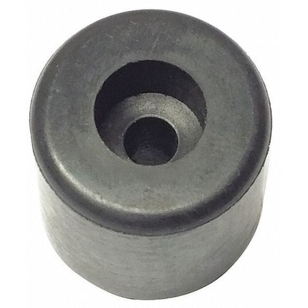 Bumper, Rubber, Black, 25/32H x 25/32W, PK.10 MPN:516R-034S