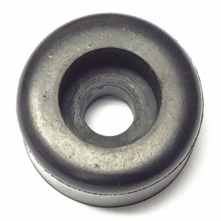 Bumper, Rubber, Black, 9/16