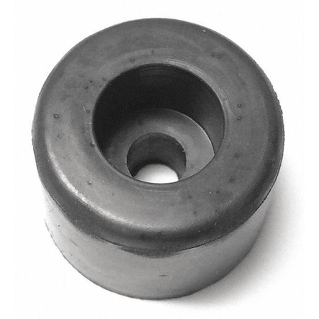 Bumper, Rubber, Black, 9/16