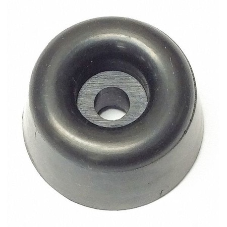 Bumper, Rubber, Black, 17/32