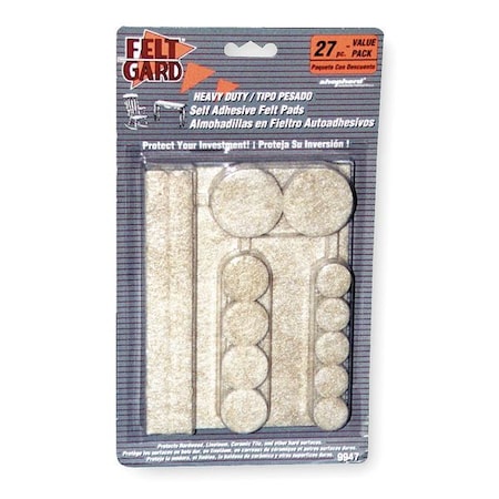 Felt Pads, Self-Stick Adhesive, Multiple MPN:79947