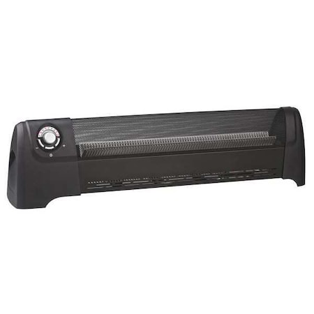 Electric Baseboard Heater, 1500, 120V AC, 1 Phase, 5118 BtuH, Non-Oscillating MPN:12H977