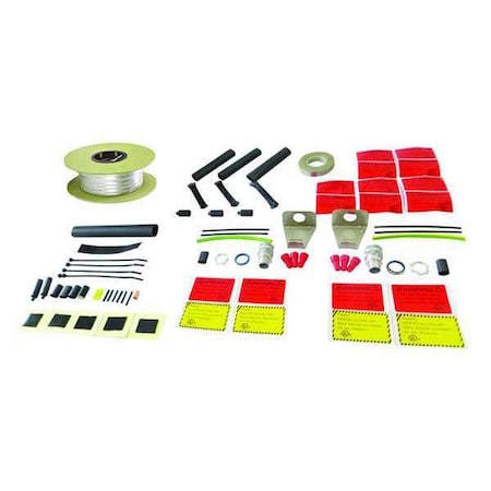 Electric Heating Cable Kit, 120VAC, 100 ft Length MPN:13R075