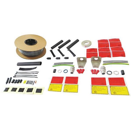 Electric Heating Cable Kit, 120VAC, 100 ft Length MPN:13R077