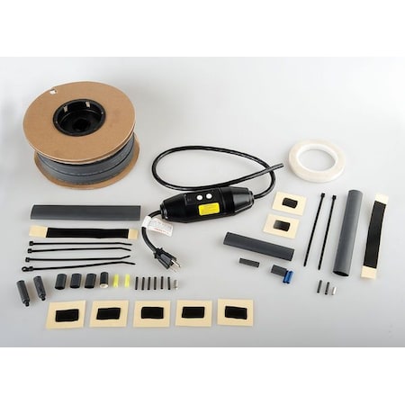 Electric Heating Cable Kit, 240VAC, 100 ft Length MPN:13R078
