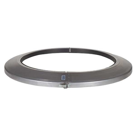 Drum Heater Drip Guard, Gray, Al, W30.5in MPN:DG55