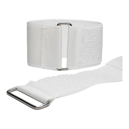 Cinch Strap, No Adhesive, 18 in, 2 in W, White, 10 PK MPN:2X28NNVST